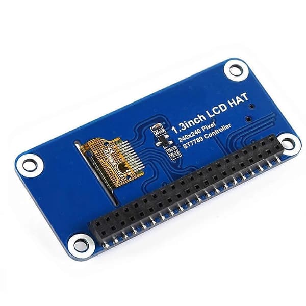 1,3 tommer IPS LCD-skærm HAT til Raspberry Pi, 240x240 pixels, SPI-interface, til Raspberry Pi Zero/Zero W/Zero WH/2B/3B