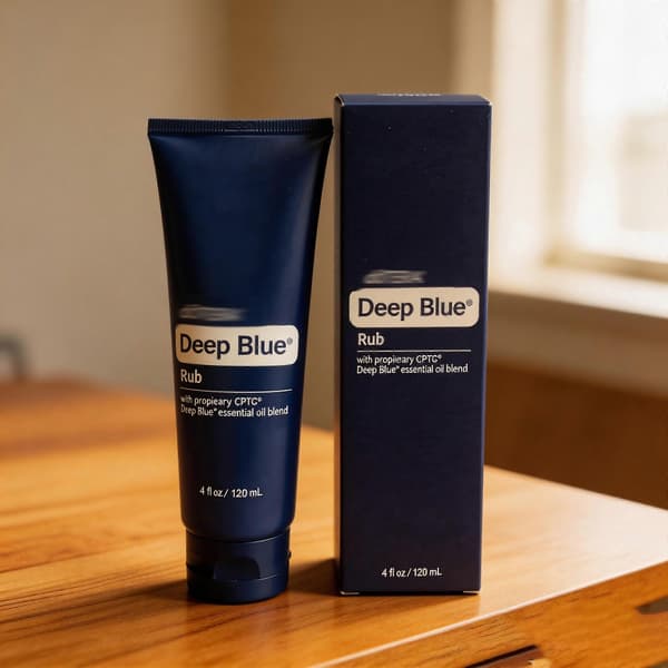 Nyeste Deep Blue Rub med proprietær CPTG 120 ml massageolie