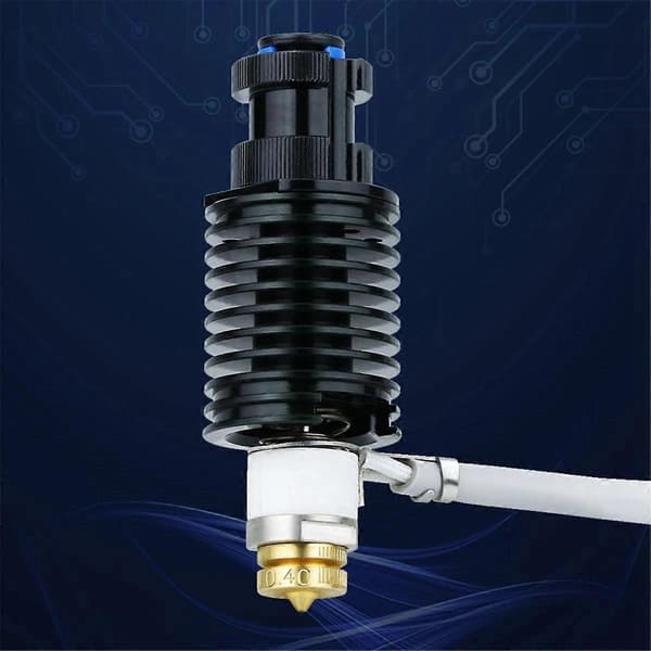 For E3D Revo Hotend Kit Radiator Messingdyse Keramisk Varmeelement