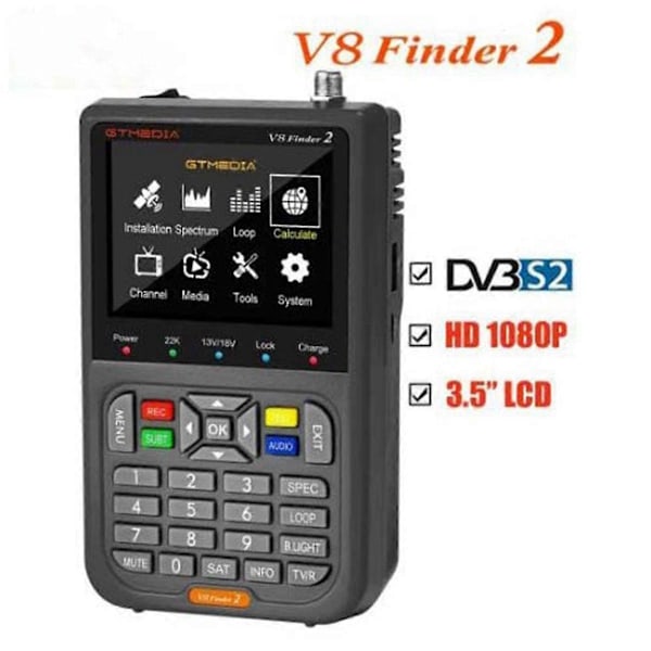 GTMEDIA V8 Finder2 Satellitsignal Finder EU-kontakt