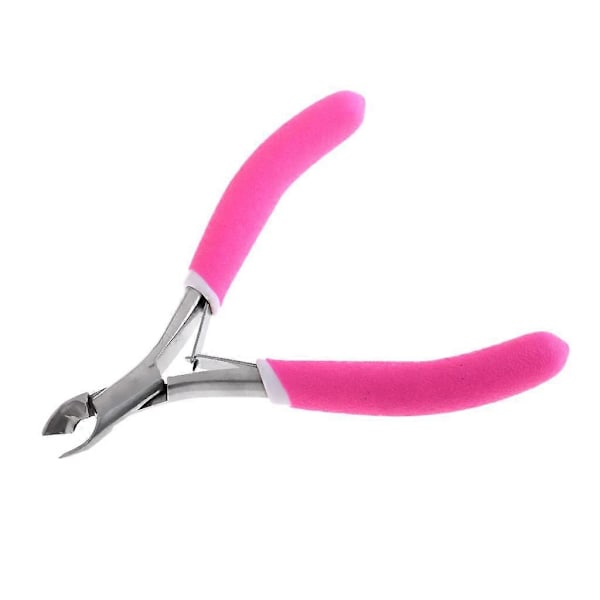 Rosa Manikyr Pedikyr Fingernagel Tånagel Nagelbandstång Klippare