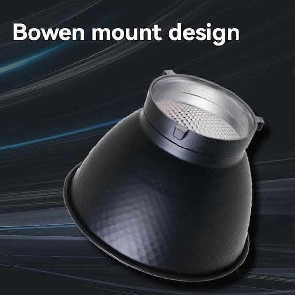 Standard Reflektor Diffuser Lampeskærm Skål til Bowens Bajonet Mount Studio Strobe Flash Lys Reflektor 55 Grader Black