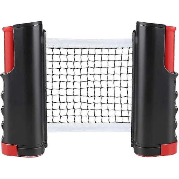 Uttrekkbart Ping Pong Nett, Portabelt Bordtennisnettstativ, Perfekt For Ping Pong Bord, Skrivebord, Spisebord