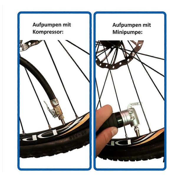 4 st Cykelventiladapter Cykelventil Grenrör Ventiladapter Sv Av Dv Cykelpump Inflator Passar