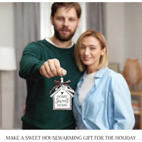 Indflytningsgaver Nyt Hjem, Indflytningsgave Til Nyt Hus, Første Nyt Hjem Julepynt 2024, Nyt Hjem Gave -CHSZ