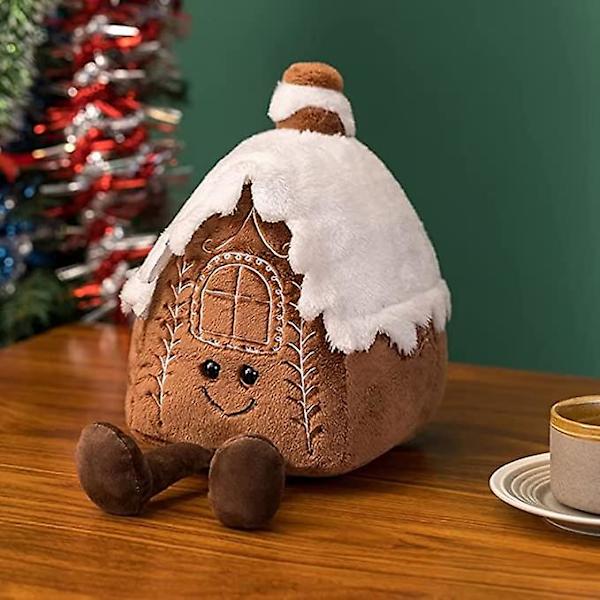 Plys juletræs-pudepuder Legetøj, Sød juletræsfyldt pude til stol Sofa Stue, læsekrog, børnehavepynt, juleaften House  32cm