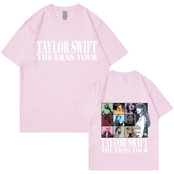 Taylor Swift Fan T-shirt Trykt T-shirt Skjorta Pullover Vuxen Collection Gift pink S