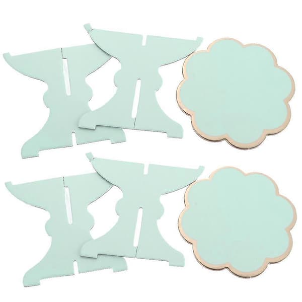 2 Stykker Bryllups Cupcake Stativ Dessert Display Plate Kake Stativ for Baby Dusjer Fest