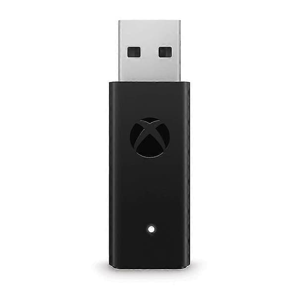 Xbox One trådløs adapter for Windows 10 USB-mottaker kompatibel med kontroller