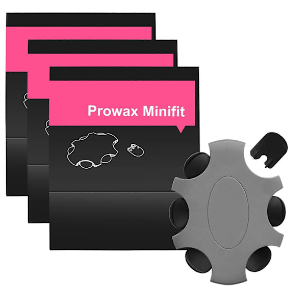 Uudet mallit Oticon ProWax MiniFit Advanced -vahasuodattimet - kehittynyt äänisuojausjärjestelmä kuulolaitteille - 3 paketin nippu (18 kpl) - pitkäkestoinen