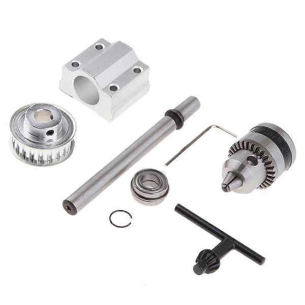 Benkdrill Uten Strøm Spindelmontering m/B10 Drillchuck for DIY Borddrill