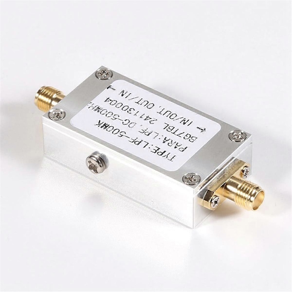 LPF-500MK LC Lavpasfilter DC-500MHz, med SMA-stik