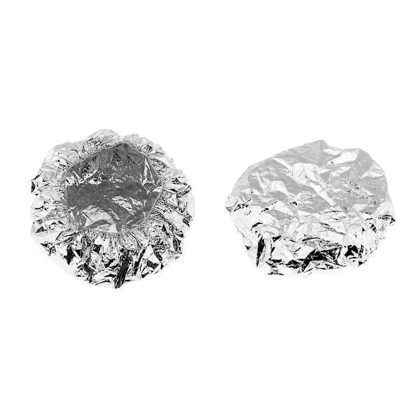 2 Stk. Bagehætte i aluminiumsfolie, vandtæt isolering til hår