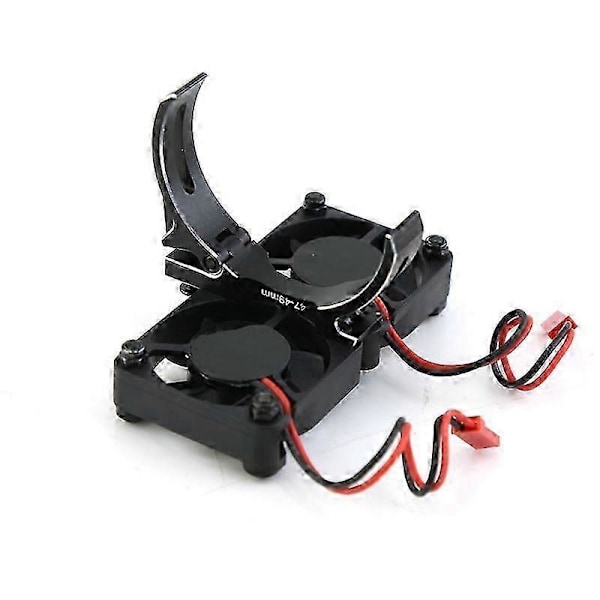 4985 1717 Moottorin Jäähdytyselementti Kaksoisjäähdytystuuletin Jäähdytyselementti 1/5 XRT Arrma Kraton RC Kuorma-auton Auton Päivitysosille, 1