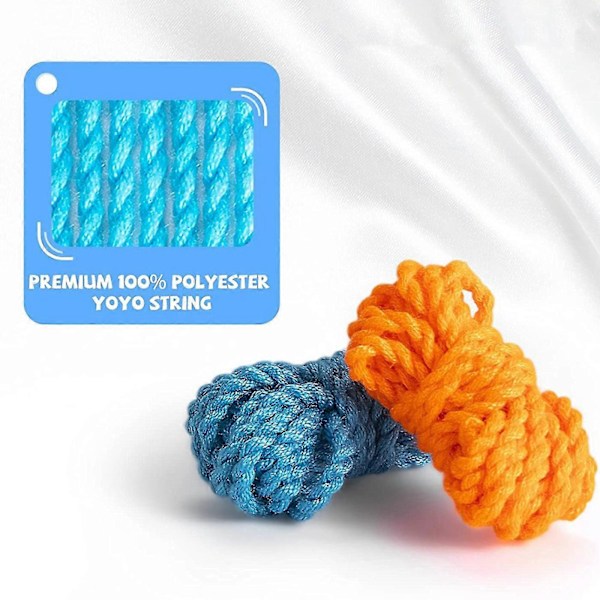 Yoyo Kit, 12 Yoyo-strenger, 8 Silikonputer, 2 10 Kule Ikke-responsiv, 2 Smal C Responsiv, 4 yoyo-aksel