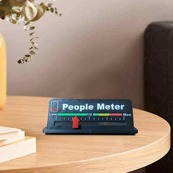 Socialt batteri skjutreglage Flytta till humöret Indikatorbord Deor Humöruttryckande prydnad Emotionell skjutreglage Män Kvinnor Present B