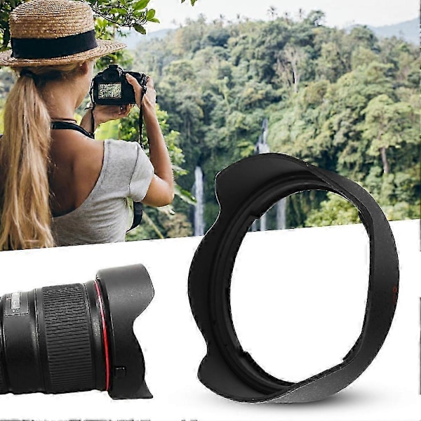 EW-82 Kvalitets Portabelt Kamerahusskydd i Plast för Canon 16-35mm F4L IS USM