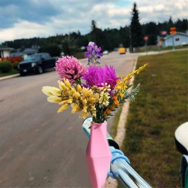Blomvas för cykelstyre, Rolig cykelstyre vas B