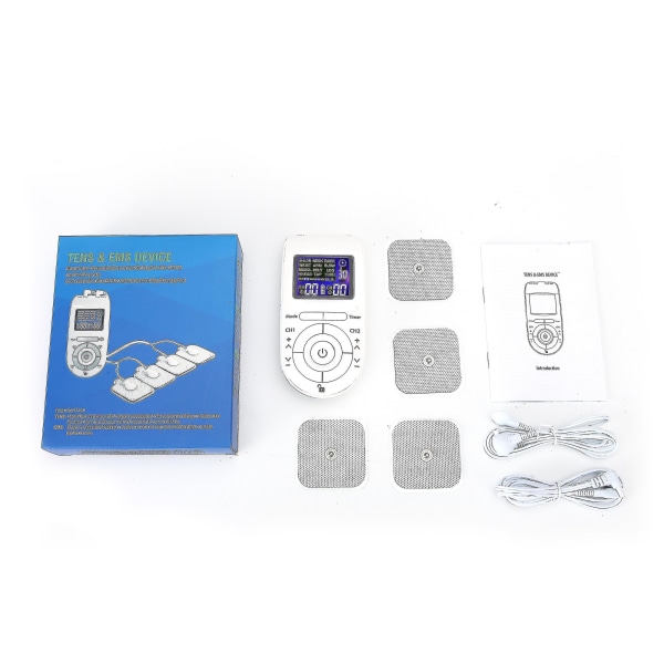 Tflycq Tens Ems Unit 12 Modes Muskelstimulator til smertelindring terapi Muskelstyrke