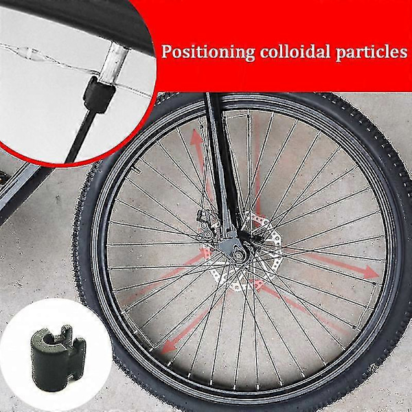 2-dæk Pakke Cykelhjul Lys - Vandtætte LED Cykel Eger Lys Til Voksen Cykel/Børnecykel Natkørsel - 7 Farver LED Udendørs Cykeldæk Sikkerhedslys