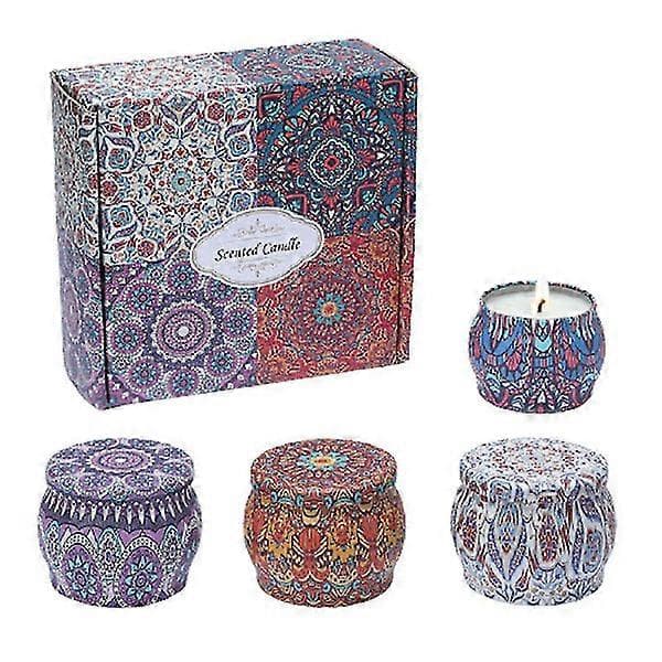 4-pack Doftljus Presentförpackning Perfekt för Jul - Doftljus Gör Ultimata