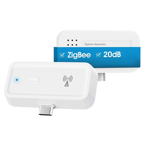 Ny Tuya Smart Home Zigbee Repeater Typ-C Förlängare Signal Expansion mission Repeater Gateway W