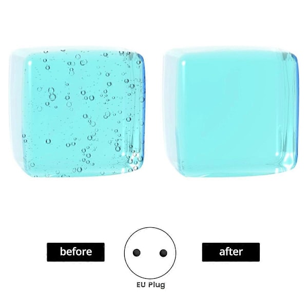 Resin Boblefjerner, 2L 99,9% Boblefjerning på 5 min, EU-plugg