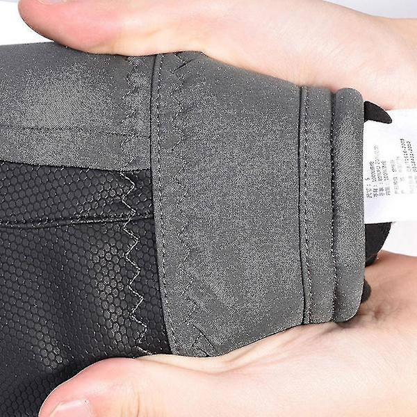 1 pari talven hiihtohanskoja Liukumattomat Full Finger Käsineet Lämpimät Pyöräily Urheilu Käsineet