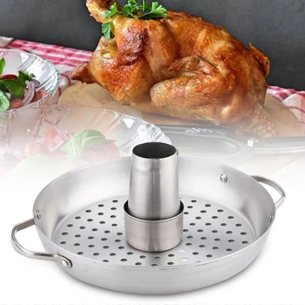 BBQ Grillrist Stativ Robust Grillpanne Grillkurv for Grill