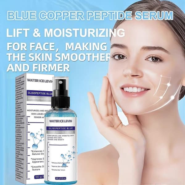 Kobberpeptid Essensspray, Hydrerende og Glødforbedrende Serum (100g) 2PCS