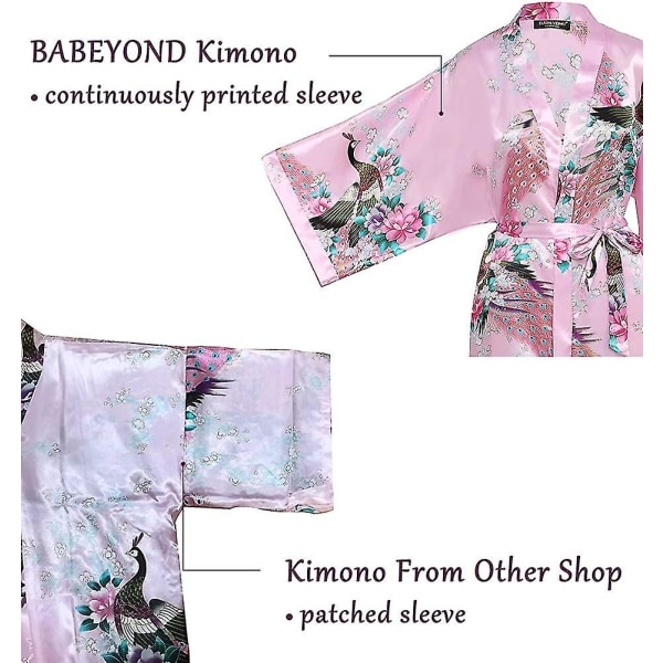 Kimono morgonrock påfågel kimono morgonrock kimono kofta