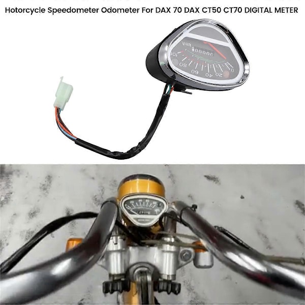 Motorsykkel Speedometer Kilometerstand for 70 CT50 CT70 DIGITAL METER