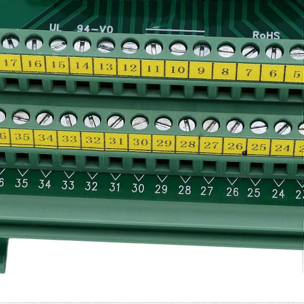 Liitinlevysovitinliitinmoduuli PCB Breakout Suora Uros Kuorella DC 60V DB37‑G7