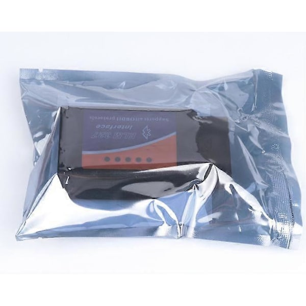 Usb Scanner V1.5 Bluetooth Kode Læser Auto Diagnostisk Værktøj Designet til Biler, Sort, 9*4.5*2.5cm