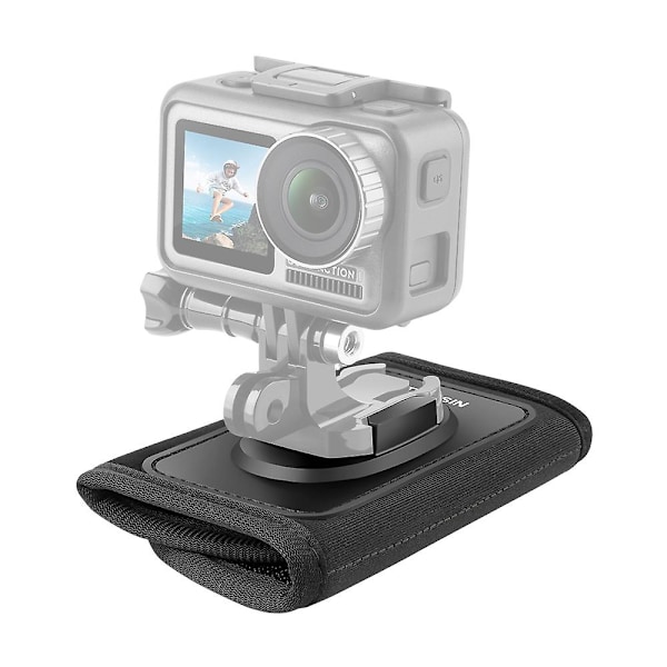 TELESIN Action Camera Ryggsekk Stropp Feste Klips Holder Kompatibel med DJI OSMO Pocket GoPro Hero 8/