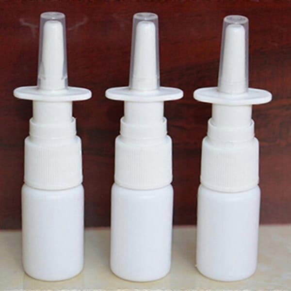 10 st 10 ml sprayflaska påfyllningsbar nässpray i plast