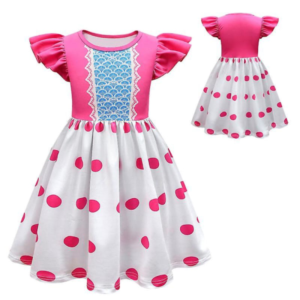 Toy Story 4 Bo Peep Costume Girls Dress with Tiara Girls Dress style 1 100cm