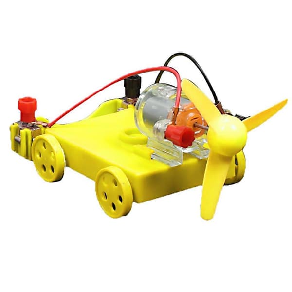 Mini Vinddriven DIY Bil Kit Barn Pedagogisk Leksak Pryl Gåva