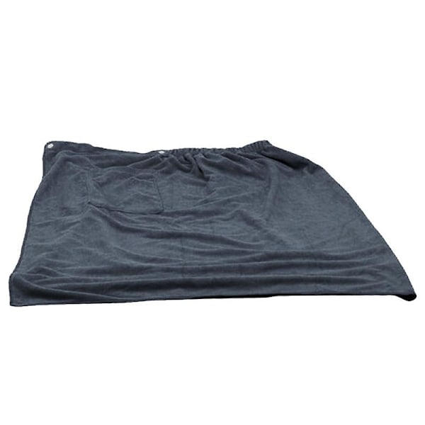 Justerbar Mikrofiber Duschhandduk för Herr, Perfekt för Bastu, Studenthem, Pooler, Gym, Stränder, Omklädningsrum, Badrum - Ny
