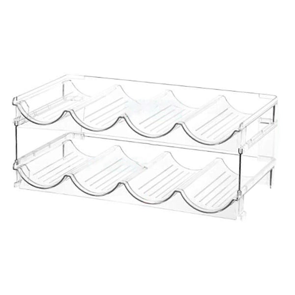 Kopholder Opbevaring Flaskeholder Opbevaringsreol Organizer Stand Flaske Display til Køkken Husholdning Bar Vin Mælk Te