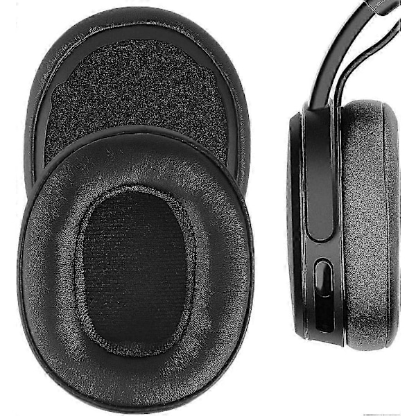 QuickFit Ersättningsöronkuddar för Skullcandy Crusher Wireless Crusher Evo Crusher ANC Hesh 3 Hesh EVO Hesh ANC Hörlurar Öronkuddar Headset Öronmuffar