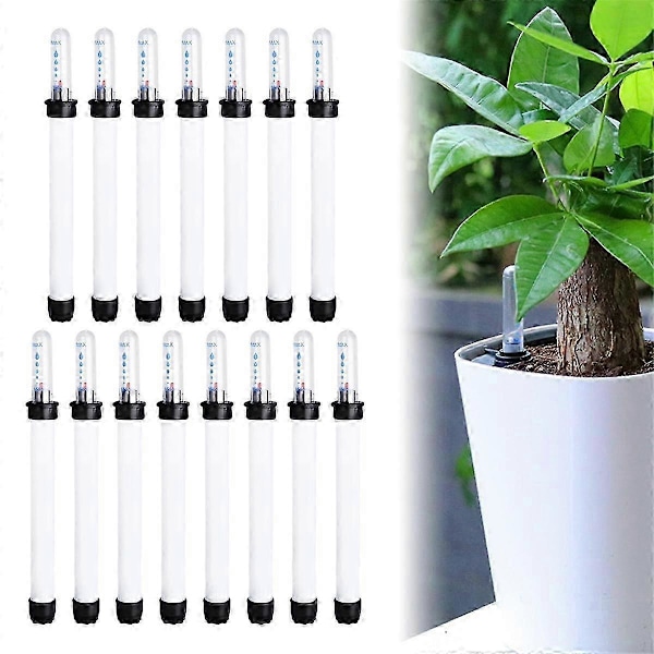 Fugtighedsmåler Plantevandingsindikator, 15 stk. Fugtighedsmåler Planter, Vandstandsindikator Planter, Jordfugtighedsmåler