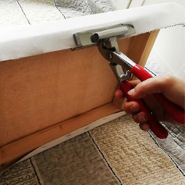 Canvassträckningsklämma i rostfritt stål, professionell, bred käke