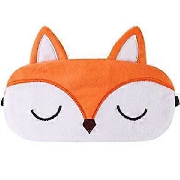 1 st Sovmask, Barns Sovmask Plysch Söt 3D Fluffig Mask för Barn Sovande Andningsbar Resa för Barn Flickor Kvinnor Vuxen