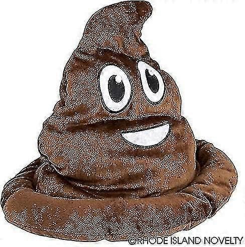 Brun Emoticon Bajs Hatt 1 Per Beställning