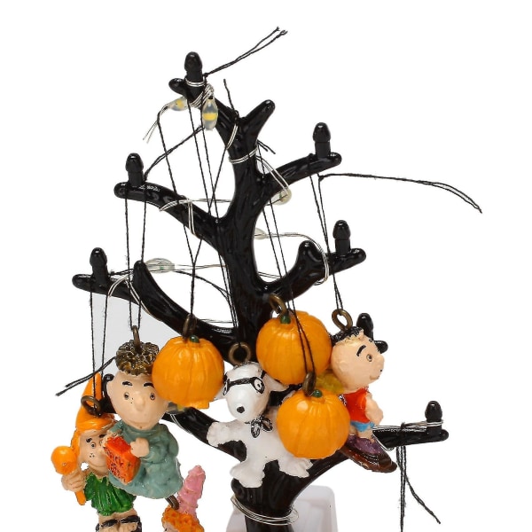 Halloween Tree Pumpkin Decor Se on suuri kurpitsa Halloween-puu Led-valokoristeilla, yhteensopiva Tre:n kanssa