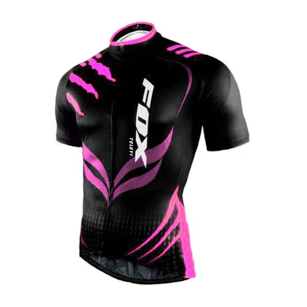 fox teleyi Cykeltröja Set Herr Sommar Utomhus Cykelkläder Snabbtorka Cykelkläder Andas MTB Cykeldräkt 16 XL