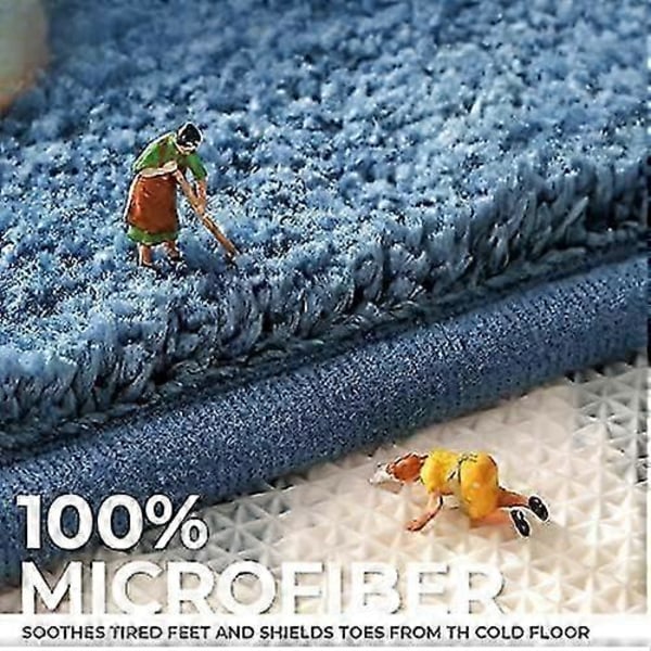 40x60cm Bademåtte Sød Rum-bademåtte til Badeværelse, Blød Mikrofiber Måtte Vandabsorberende Bademåtte til Børn, Soveværelse, Køkken, Spisning, Skridsikker