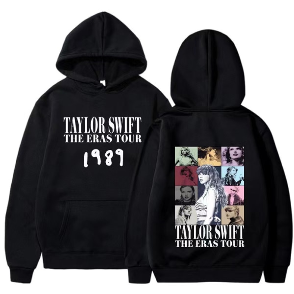 Tylor Ers r 0 Ccert r Crewc Taylor Swift 1989 Luvtröja herr och dam black 2XL