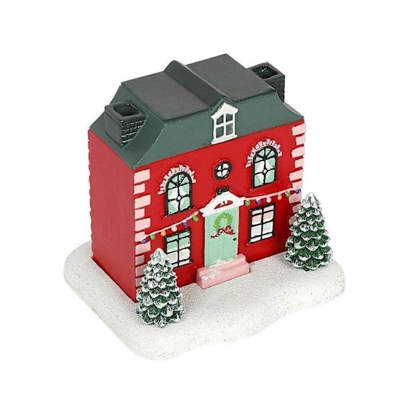 Snöhus Rökelsebrännare Juldekoration För Sovrum Och Arbetsrum